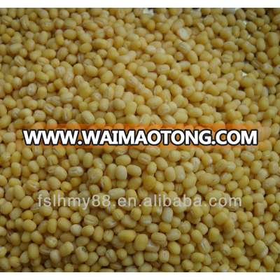 Northeast China peeled/skinless whole green mung bean